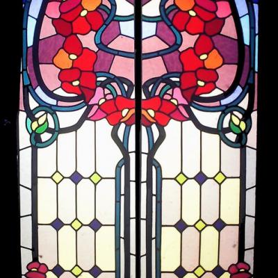 Vetrate Artistiche Di Arredamento Stile Classico Ambrosiana Arte Milano 14