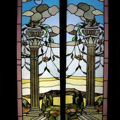 Vetrate Artistiche Di Arredamento Stile Classico Ambrosiana Arte Milano 2