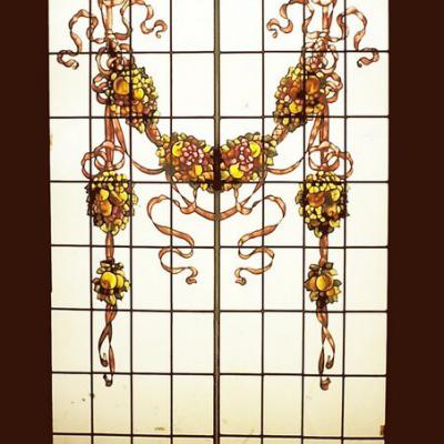 Vetrate Artistiche Di Arredamento Stile Classico Ambrosiana Arte Milano 9