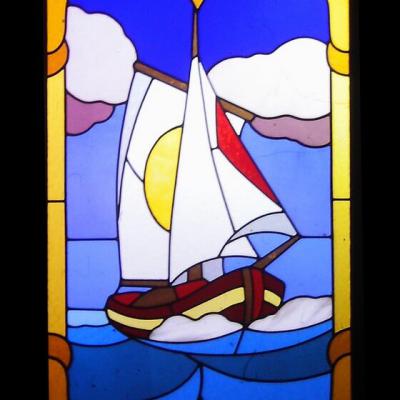 Vetrate Artistiche Di Arredamento Stile Moderno Ambrosiana Arte Milano 6