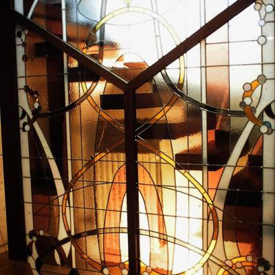 Vetrate Artistiche Di Arredamento Stile Moderno Ambrosiana Arte Milano 9